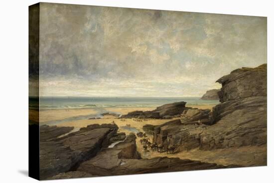 Low Water, Trebarwith Strand, Tintagel, Cornwall-James Holland-Premier Image Canvas