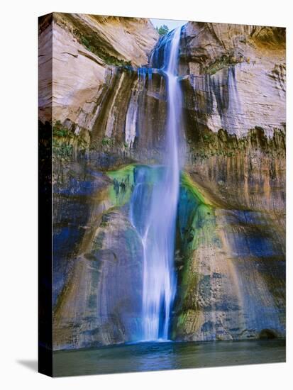 Lower Calf Creek Falls in Grand Staircase-Escalante Nat. Monument, Ut-Howie Garber-Premier Image Canvas