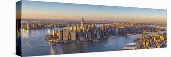 Lower Manhattan from Brooklyn, New York City, New York, USA-Jon Arnold-Premier Image Canvas