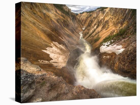 Lower Yellowstone Falls, Yellowstone National Park, Wyoming-Brad Beck-Premier Image Canvas