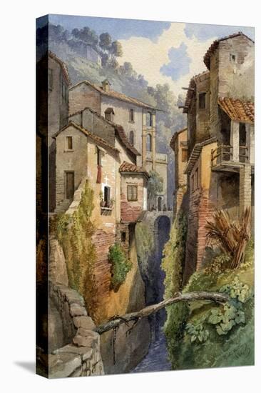 Lucca, Tuscany, Italy, 1850-Gustavo Witting-Premier Image Canvas