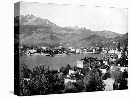 Lucerne, Switzerland, 1893-John L Stoddard-Premier Image Canvas