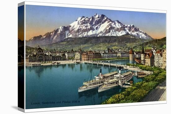 Lucerne, Switzerland, 20th Century-null-Premier Image Canvas