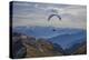 Lucerne, Switzerland. Paragliding off Mt. Pilatus.-Michele Niles-Premier Image Canvas