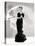 Lucille Ball Models a Lovely Black Gown, Publicity Still, 1940's-null-Stretched Canvas