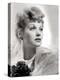 Lucille Ball Portrait with Gauze, 1940's-null-Stretched Canvas