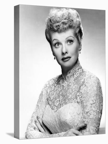 Lucille Ball, Portrait-null-Stretched Canvas