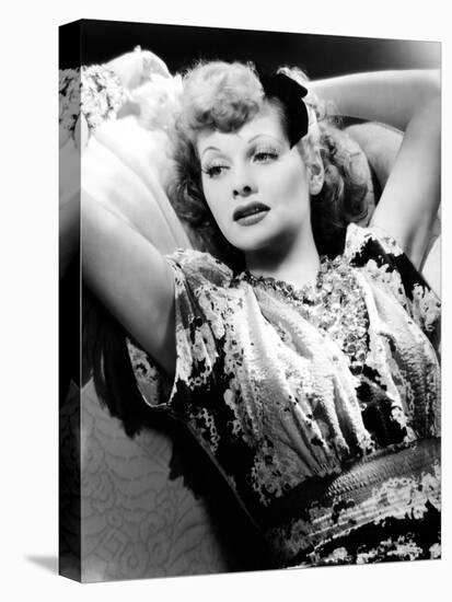 Lucille Ball, RKO Publicity Portrait, November 1940.-null-Stretched Canvas