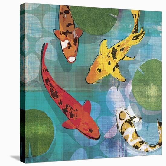 Lucky Koi I-Tandi Venter-Stretched Canvas