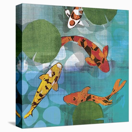 Lucky Koi II-Tandi Venter-Stretched Canvas