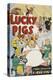 Lucky Pig-Anonymous-Stretched Canvas