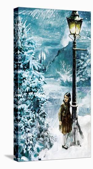 Lucy And The Lamppost Limited Edition On Canvas Jim Salvati