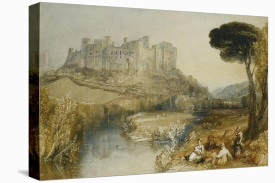 Ludlow Castle-J. M. W. Turner-Premier Image Canvas