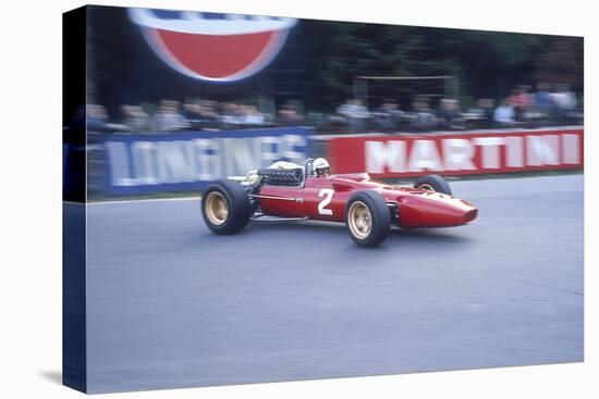 Ludovico Scarfiotti Driving a Ferrari, Belgian Gp, Spa-Francorchamps, 1967-null-Premier Image Canvas