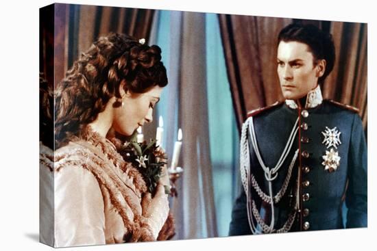 LUDWIG / LE CREPUSCULE DES DIEUX, 1972 directed by LUCHINO VISCONTI Sonia Petrova and Helmut Berger-null-Stretched Canvas