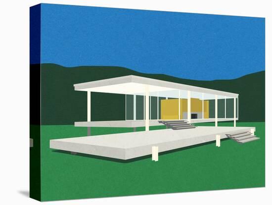 Ludwig Mies Van Der Rohe Farnsworth House-Rosi Feist-Premier Image Canvas