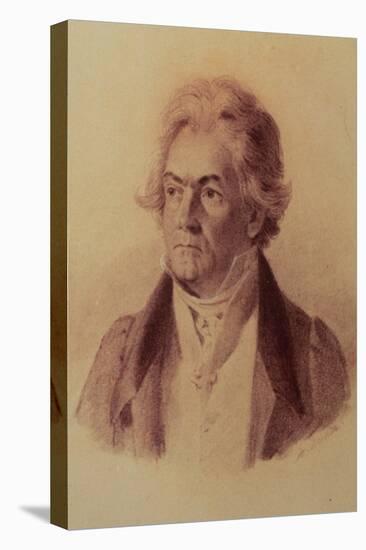 Ludwig Van Beethoven (1770-1827), 1824-Johann Stephan Decker-Premier Image Canvas