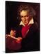 Ludwig Van Beethoven (1770-1827) Composing His "Missa Solemnis"-Joseph Karl Stieler-Premier Image Canvas