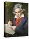 Ludwig Van Beethoven (1770-1827) Composing His 'Missa Solemnis'-Joseph Karl Stieler-Premier Image Canvas
