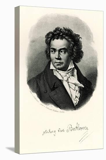 Ludwig Van Beethoven, 1884-90-null-Premier Image Canvas