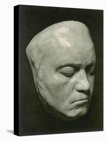 Ludwig Van Beethoven Mask Of The German Composer (42 Years)-null-Premier Image Canvas