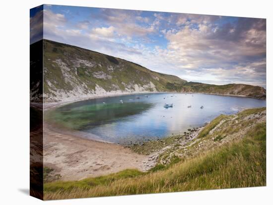 Lulworth Cove, Perfect Horseshoe-Shaped Bay, UNESCO World Heritage Site, Dorset, England-Neale Clarke-Premier Image Canvas