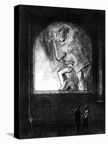 Lumiere, 1893 (Litho)-Odilon Redon-Premier Image Canvas