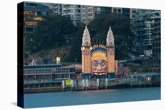 Luna Park on Milsons Point, Sydney, New South Wales, Australia-null-Premier Image Canvas