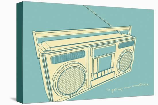 Lunastrella Boombox-John W Golden-Premier Image Canvas