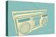 Lunastrella Boombox-John W Golden-Premier Image Canvas