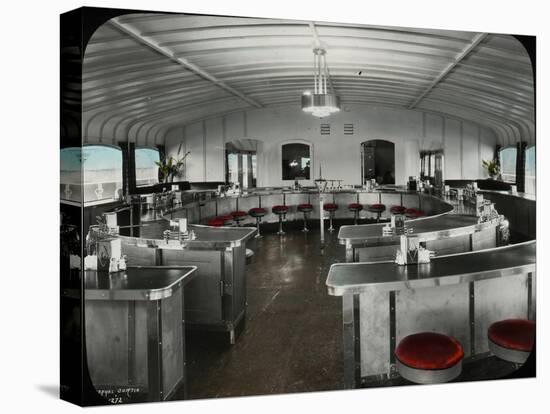 Lunch Counter, Ferry Kalakala, 1935-Ashael Curtis-Premier Image Canvas