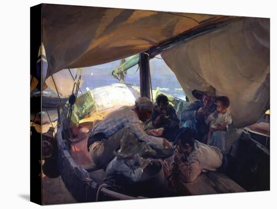 Lunch on the Boat-Joaquín Sorolla y Bastida-Premier Image Canvas