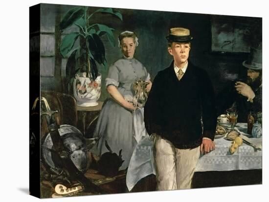 Luncheon in the Studio, 1868-Edouard Manet-Premier Image Canvas