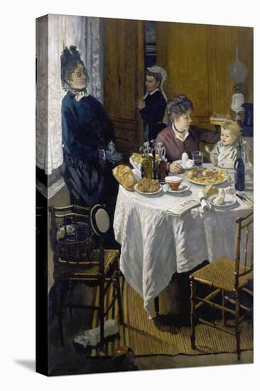 Luncheon (Le Déjeuner), 1868-Claude Monet-Premier Image Canvas