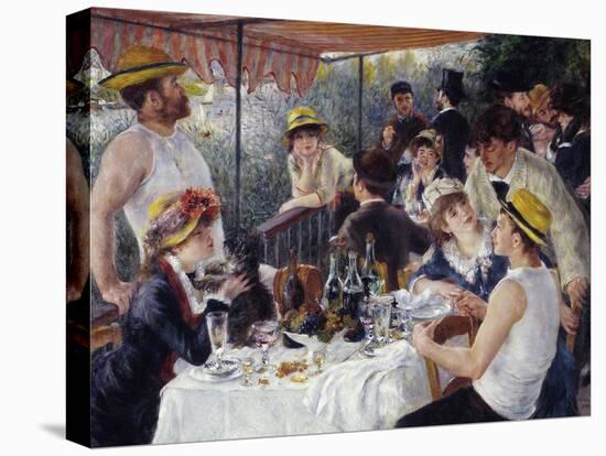 Luncheon of the Boating Party, 1880-81-Pierre-Auguste Renoir-Stretched Canvas