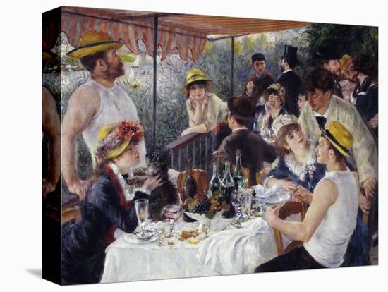 Luncheon of the Boating Party, 1880-81-Pierre-Auguste Renoir-Stretched Canvas