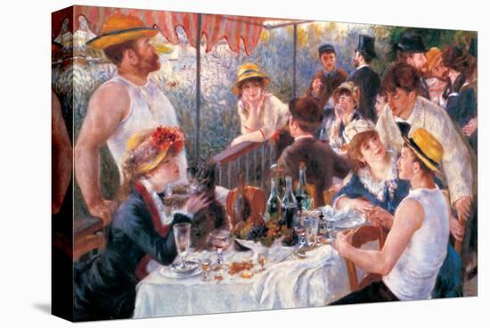 Luncheon-Pierre-Auguste Renoir-Stretched Canvas