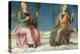 Lunette with Prudence and Justice-Pietro Perugino-Premier Image Canvas