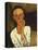 Lunia Czechowska (with Hand on the Right Cheek)-Amedeo Modigliani-Premier Image Canvas