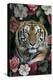 Lush Garden Tiger-Kimberly Allen-Stretched Canvas