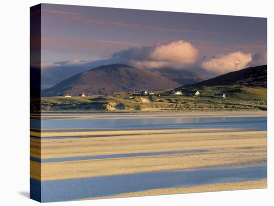 Luskentyre Bay, Tidal Area at Low Tide, South Harris, Outer Hebrides, Scotland, United Kingdom-Patrick Dieudonne-Premier Image Canvas