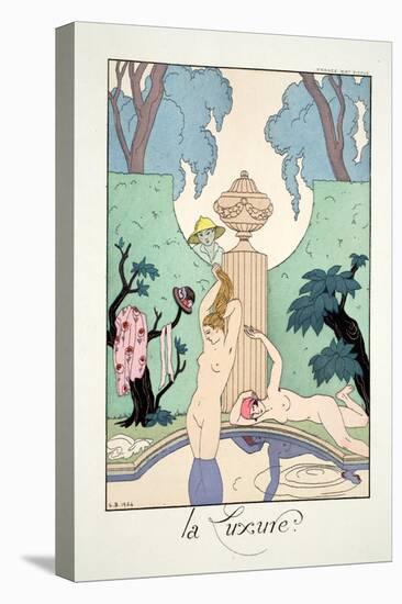 Lust, from 'Falbalas and Fanfreluches, Almanach des Modes Présentes, Passées et Futures', 1925-Georges Barbier-Premier Image Canvas