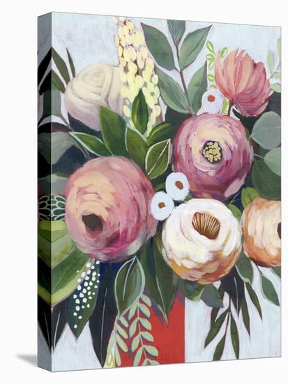 Lustrous Bouquet I-Grace Popp-Stretched Canvas