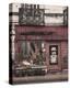 Lutau Fleurs Store on the Street-Richard Sutton-Stretched Canvas