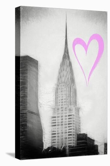 Luv Collection - New York City - Chrysler Building II-Philippe Hugonnard-Stretched Canvas