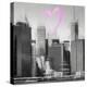 Luv Collection - New York City - Skyscrapers II-Philippe Hugonnard-Stretched Canvas