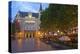 Luxembourg, Capital of Luxembourg, City Palais, Gastronomy, Dusk-Chris Seba-Premier Image Canvas