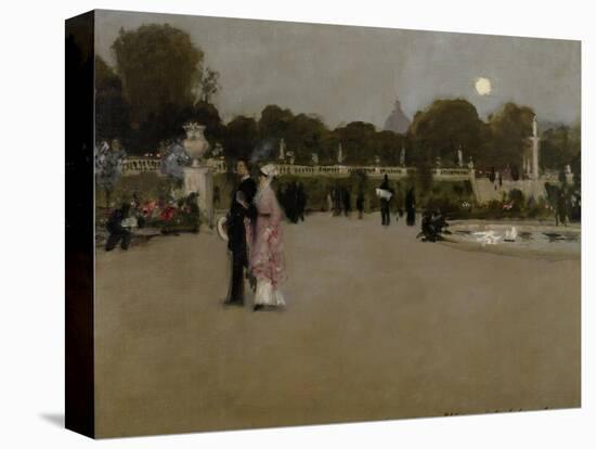Luxembourg Gardens at Twilight, 1879-John Singer Sargent-Premier Image Canvas