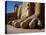 Luxor, Massive Feet on a Statue in the Temple of Karnak, Egypt-Mark Hannaford-Premier Image Canvas