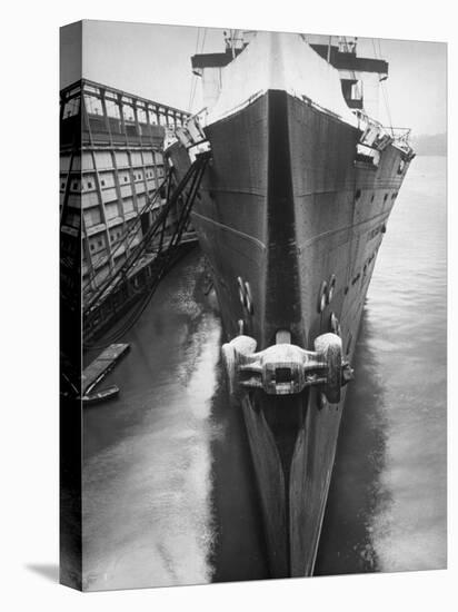 Luxury Liner Leviathan, Built in 1913 by German Imperialist Wilhelm II as the S.S. Veterland-Margaret Bourke-White-Premier Image Canvas